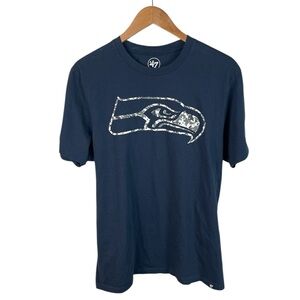 TS1089 Men’s 47 Seattle Seahawks NFL Football Casual Team T Shirt L